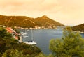 Picturesque bay on Island of Lastovo, ÃÂ¡roatia. Yachts and boats